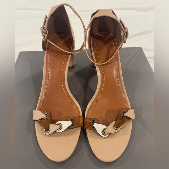 Coach Tan and Brown Women's Sandals - Picture 1 of 9